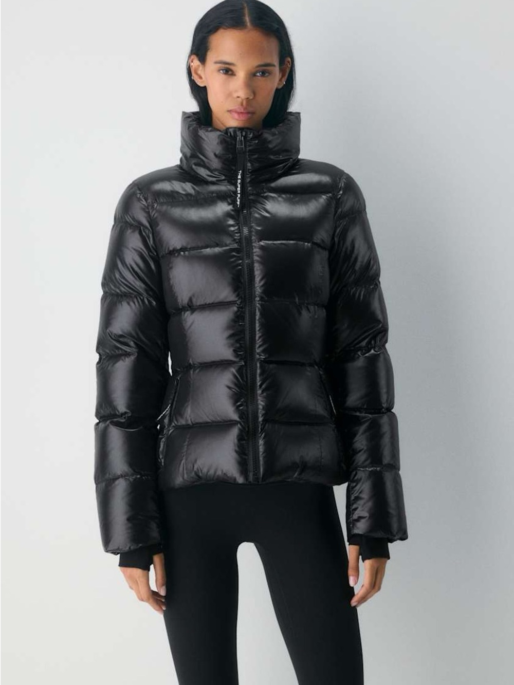 Aritzia The Super Puff Supersnug Puff Hi Gloss Short Puffer Jacket M